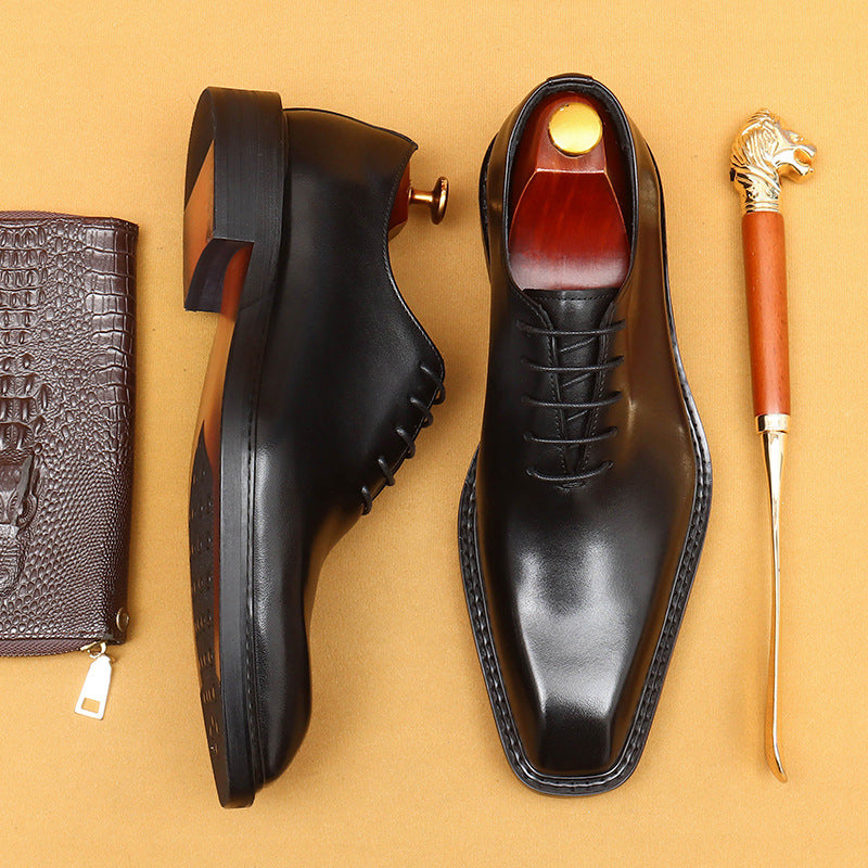 Men's The Event Genuine England Style High-grade Leather Shoes