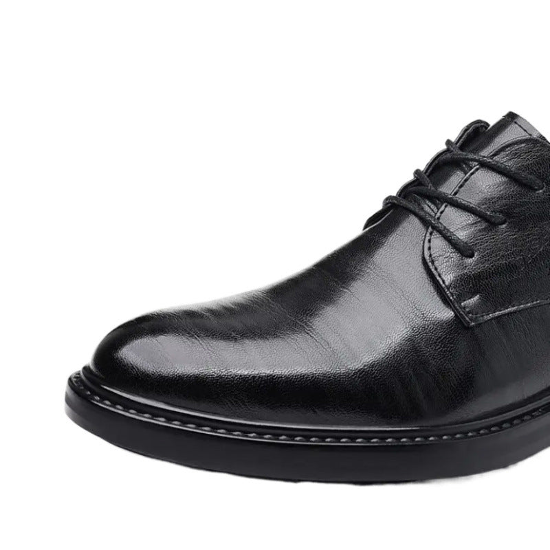 Men's Top Layer Cowhide Genuine Business Formal Leather Shoes