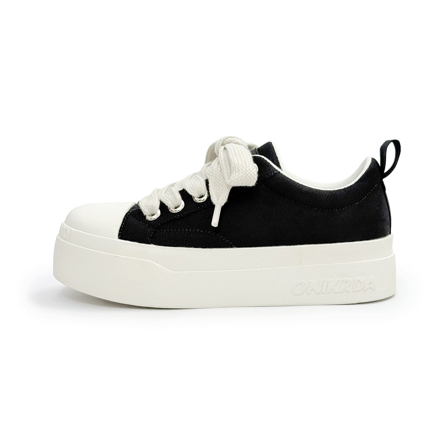 Women's & Men's Thick Sole Height Increasing Niche Couple Men's Canvas Shoes