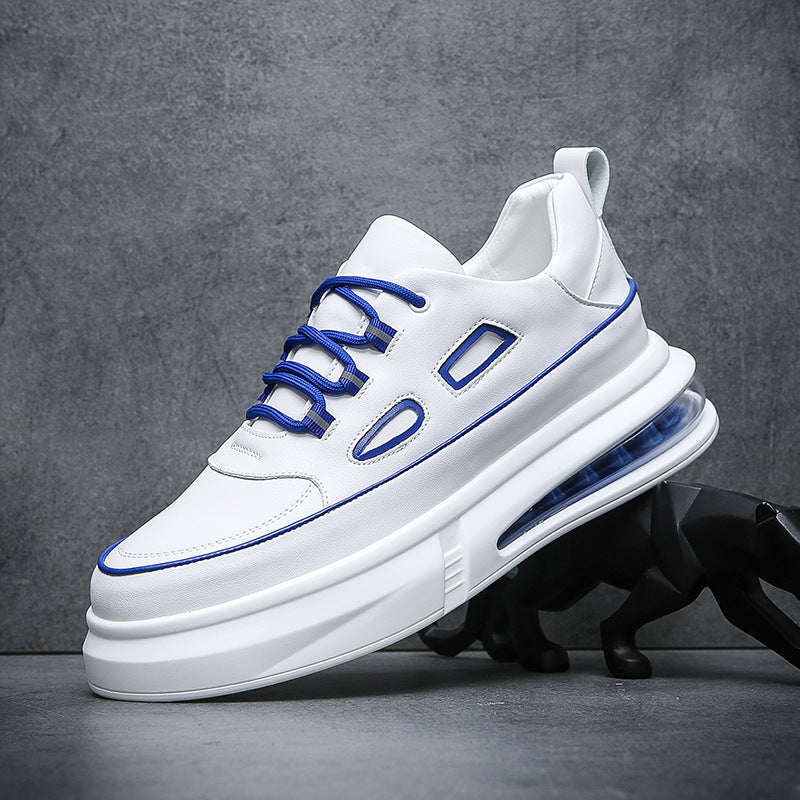 Men's Air Cushion White Sports Versatile Trendy Casual Shoes