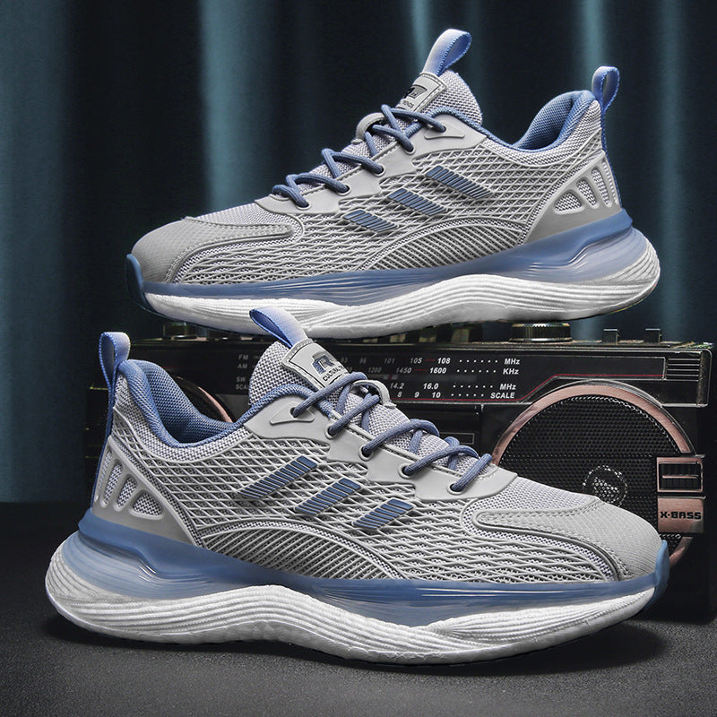 Men's Popular Mesh Breathable Popcorn Fashion Trend Sneakers