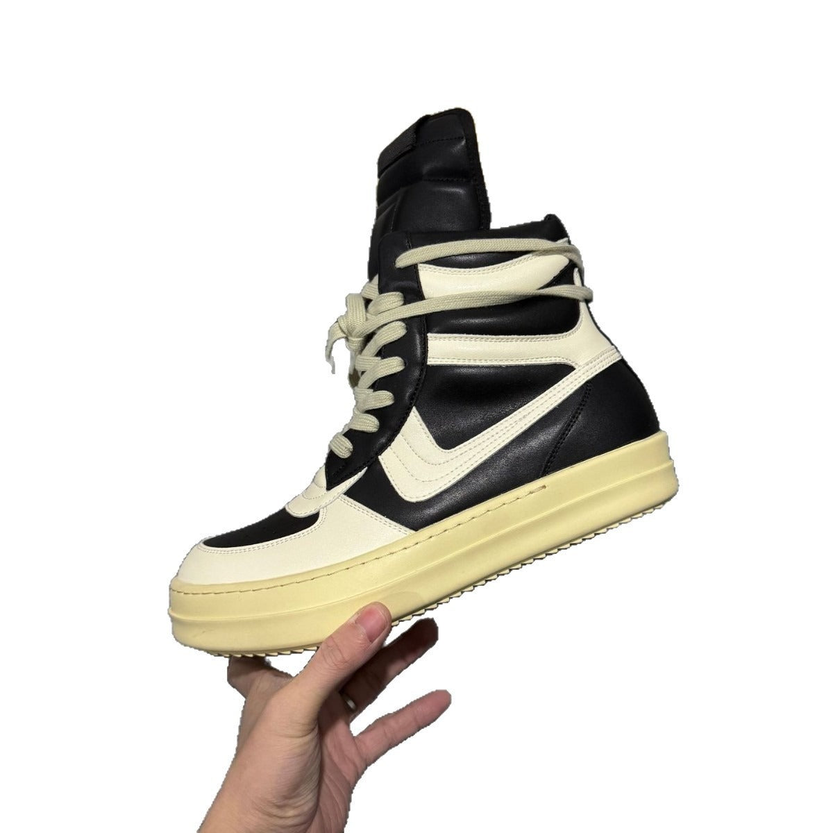 Couple Infringement Inverted Triangle Height Increasing Niche Men's Casual Leather Shoes