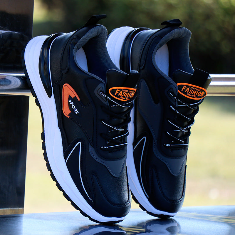 Men's Running Waterproof Sports Soft Bottom Wild Sneakers