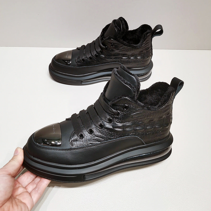 Men's Pattern Air Cushion Fashion Personality Soft Casual Shoes