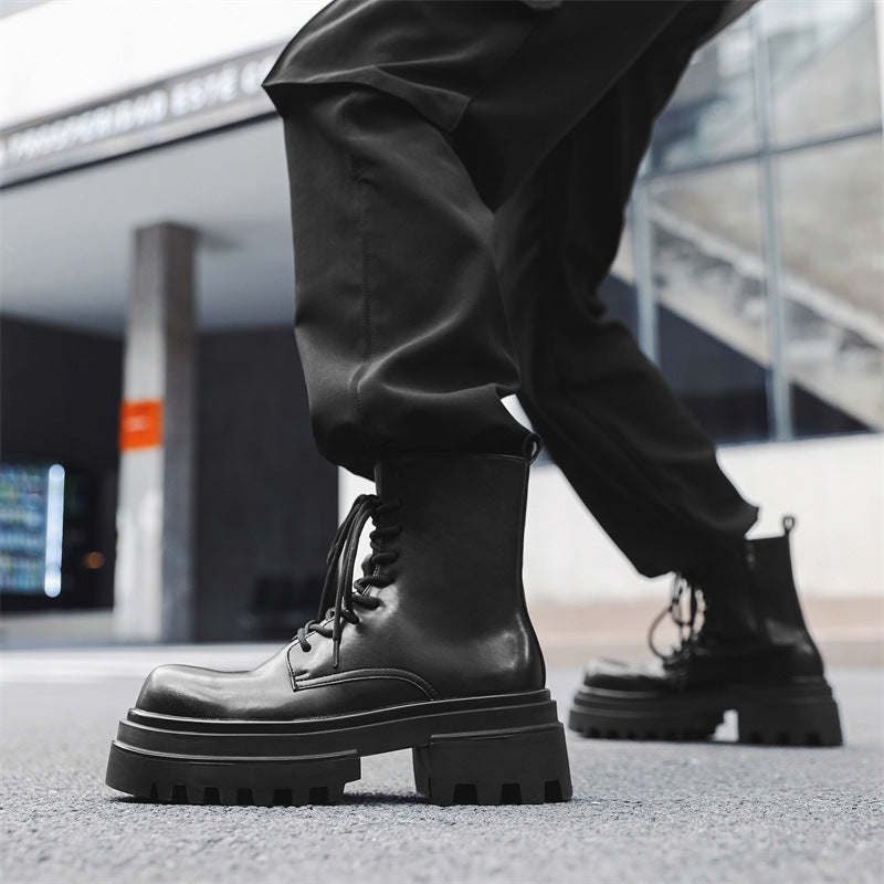 Men's Martin Thick-soled Winter British Style Retro Boots