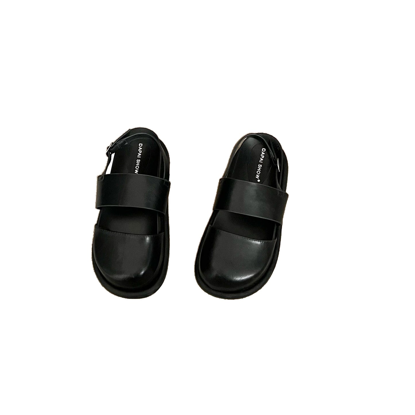 Women's British Style Retro Raise The Bottom Slippers