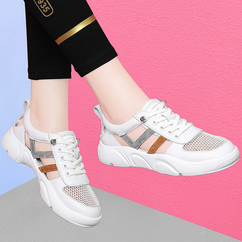 Women's Daddy Wedge Autumn Early Fashion Thick Bottom Sneakers