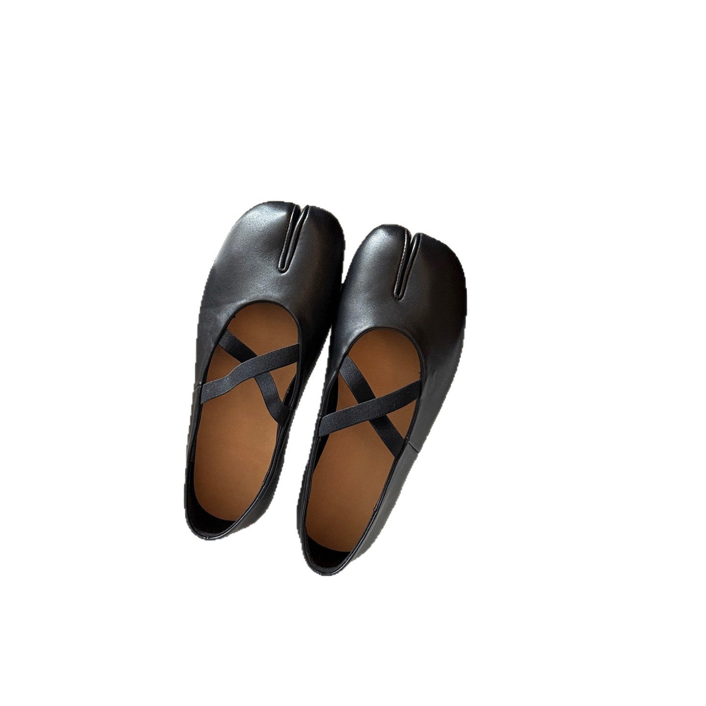 Pig's Knuckle Retro Ballet Low-cut Real Women's Casual Shoes