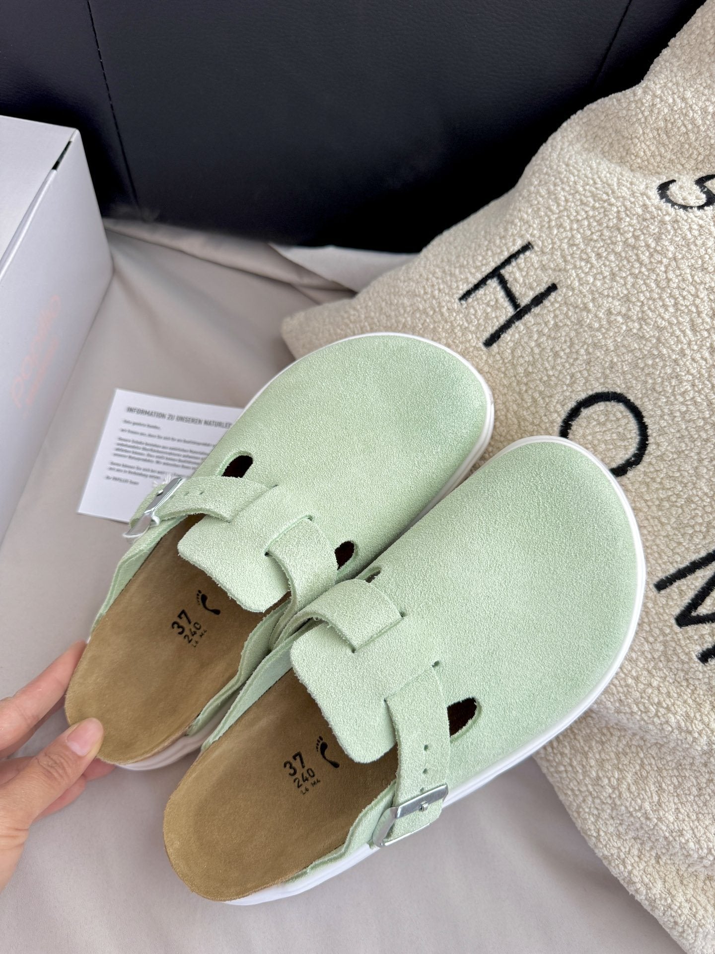 Women's Retro Platform Colorful Slip-on Lazy Pump Slippers