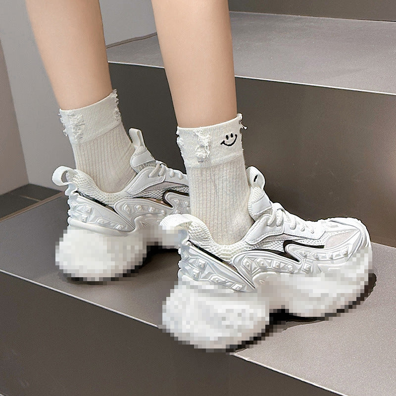Women's Durable Breathable Clunky Versatile Lovers Sneakers