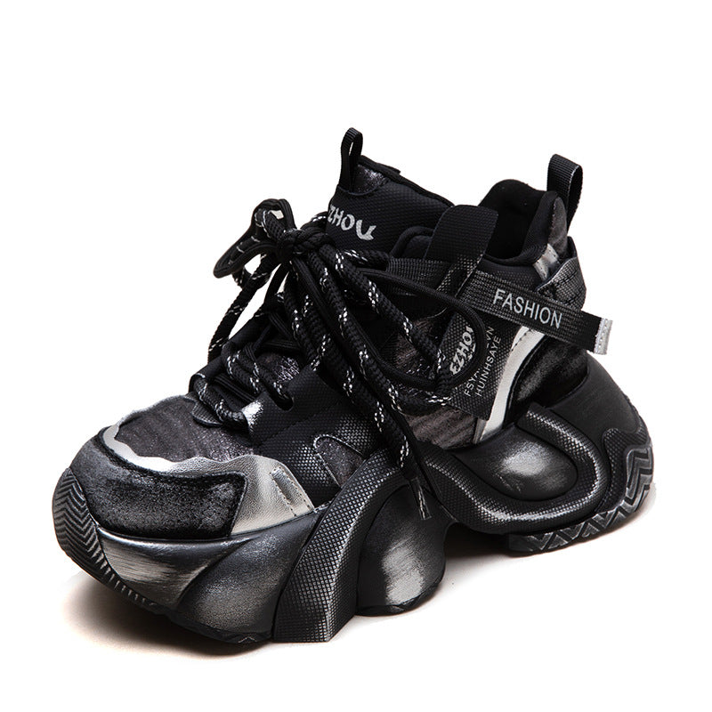 Women's Old Color Retro Style Sports Dad Casual Shoes