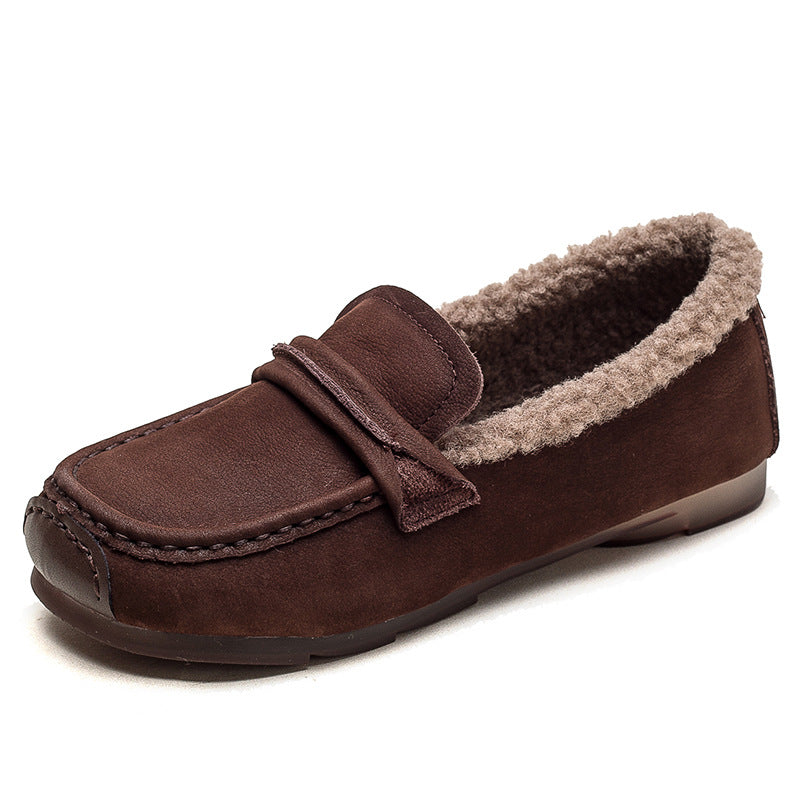 Women's Thermal Soft Soled Pumps Comfortable Slip-on Women's Shoes