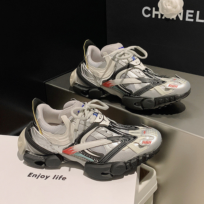 Women's & Men's Couple Comfortable Fashion Mesh Breathable Versatile Sneakers