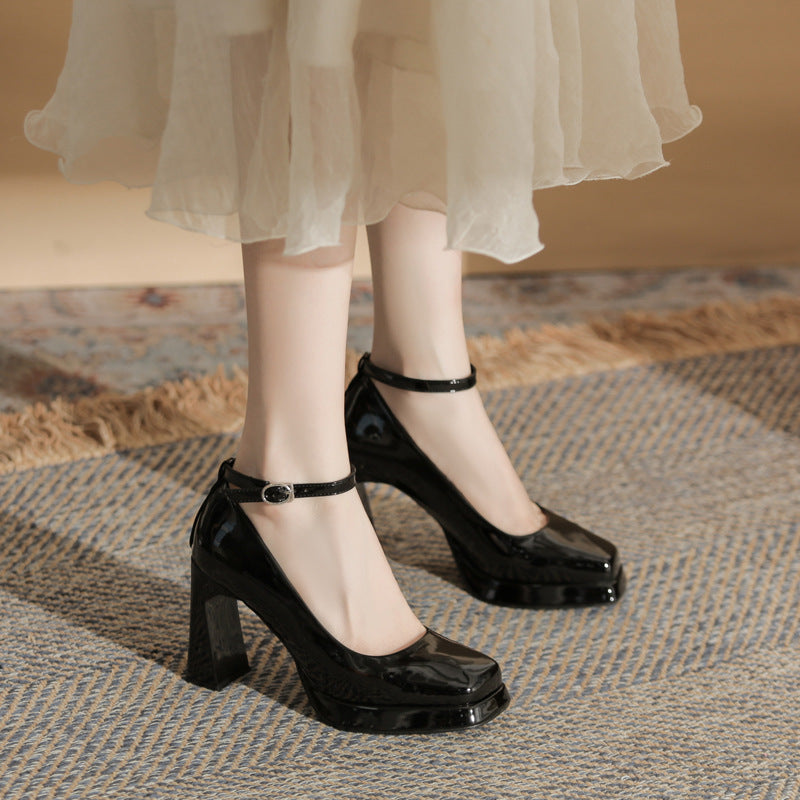 Toe Nude Pink Pumps Shallow Mouth Sexy Women's Fashion Shoes