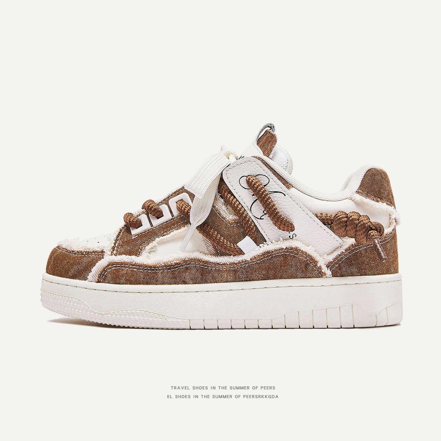 Women's & Men's Destroy Aesthetic Series Black Warrior Youth Fashion Men's Shoes