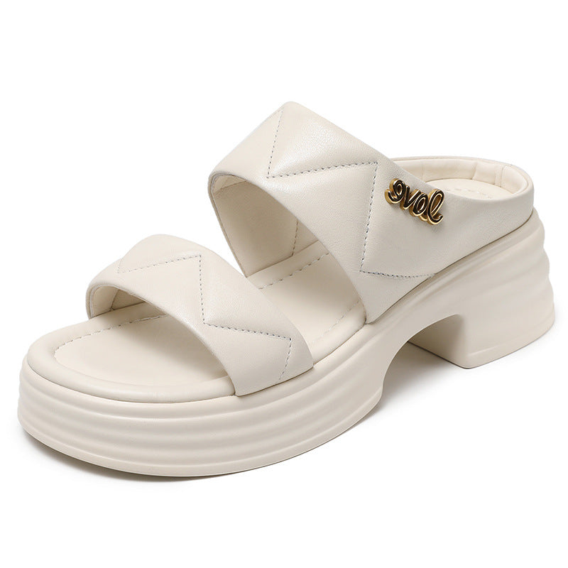 Women's & Men's Summer Wear Super Hot Thick Bottom Men's Shoes