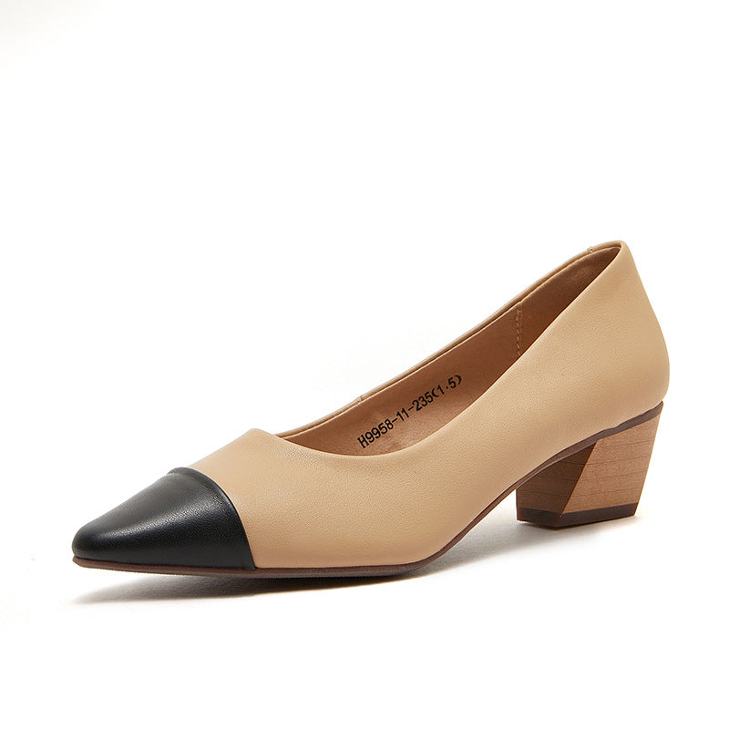 Women's & Men's Classic Style Versatile Color Matching High French Men's Shoes