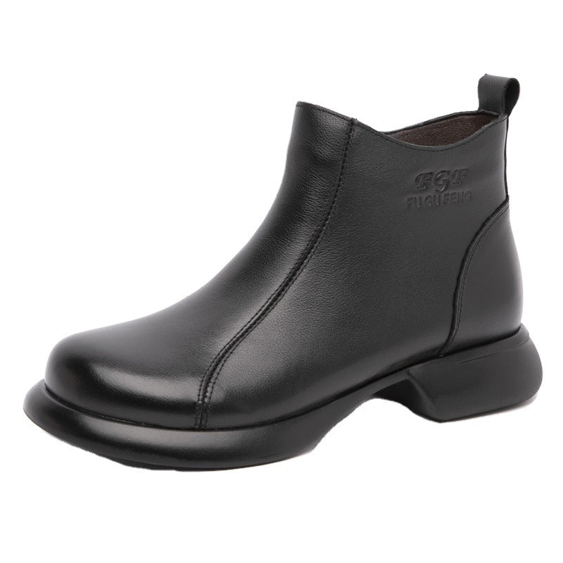 Women's Fleece Lined Thermal Soft Bottom Surface Heels