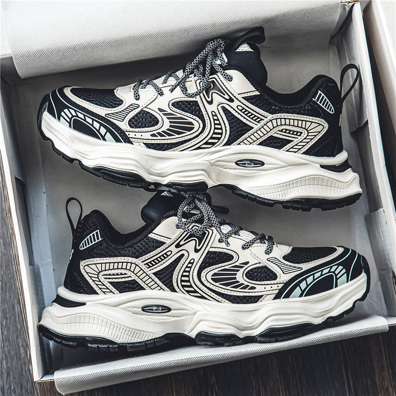 Men's Mesh Summer Dad Trendy Thin Breathable Sneakers