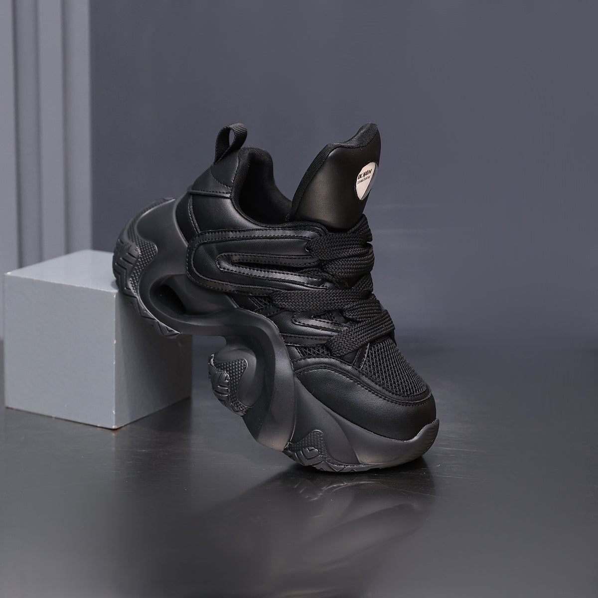 Women's Double Mesh Dad Autumn Breathable Sneakers