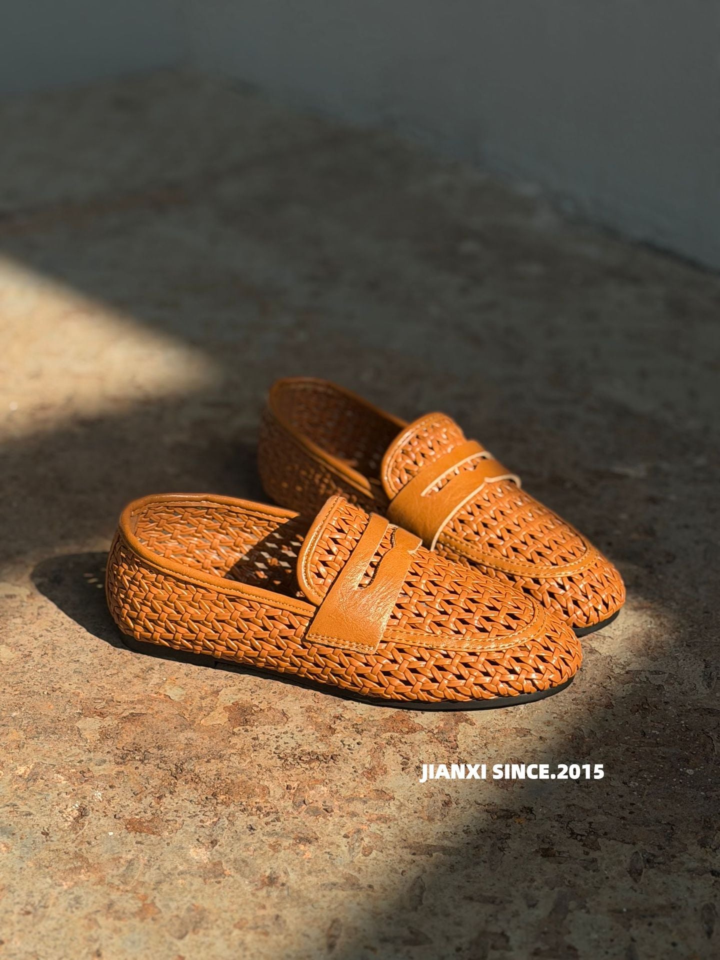Women's Vintage Weave Breathable Mary Jane Spring Versatile Loafers