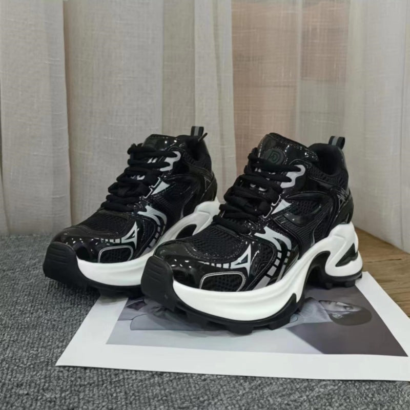 Women's Insole Small Breathable Clunky Summer Thick Bottom Sneakers