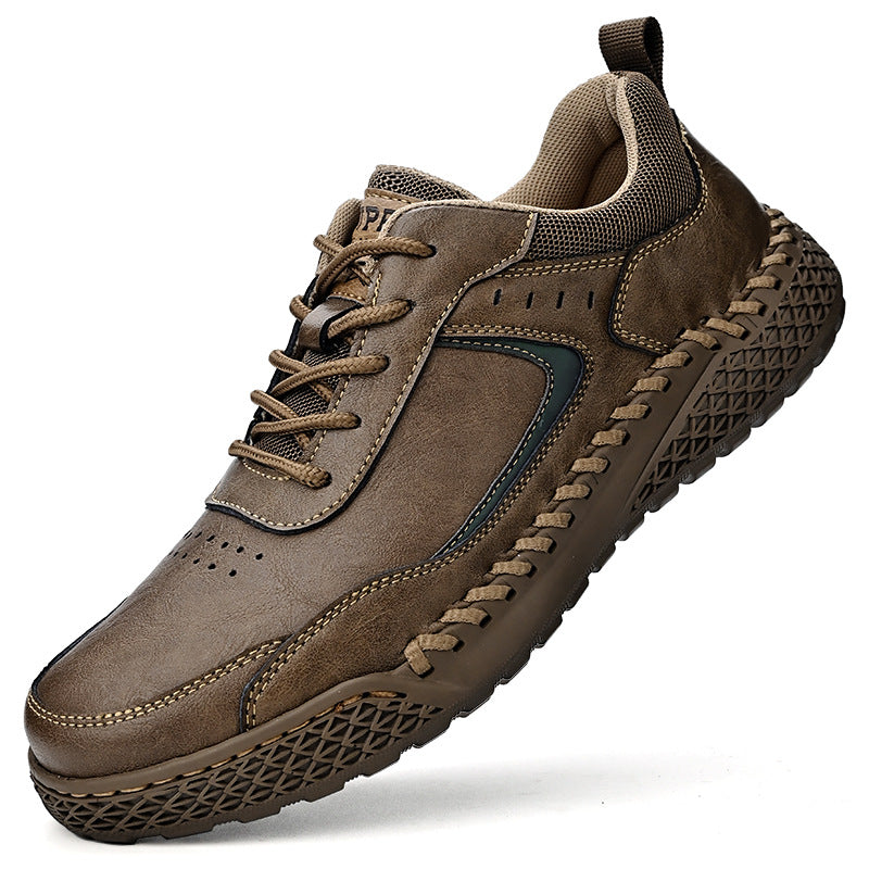 Men's Style Versatile Breathable Soft Bottom British Casual Shoes