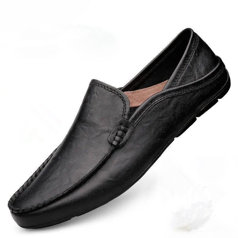 Men's Soft Bottom Surface Slip-on Leisure Driving Casual Shoes