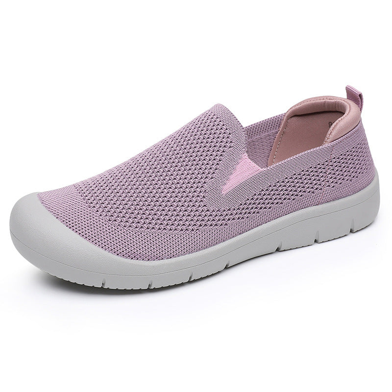 Sheep Comfort Mom Slip-on Mesh Breathable Casual Shoes