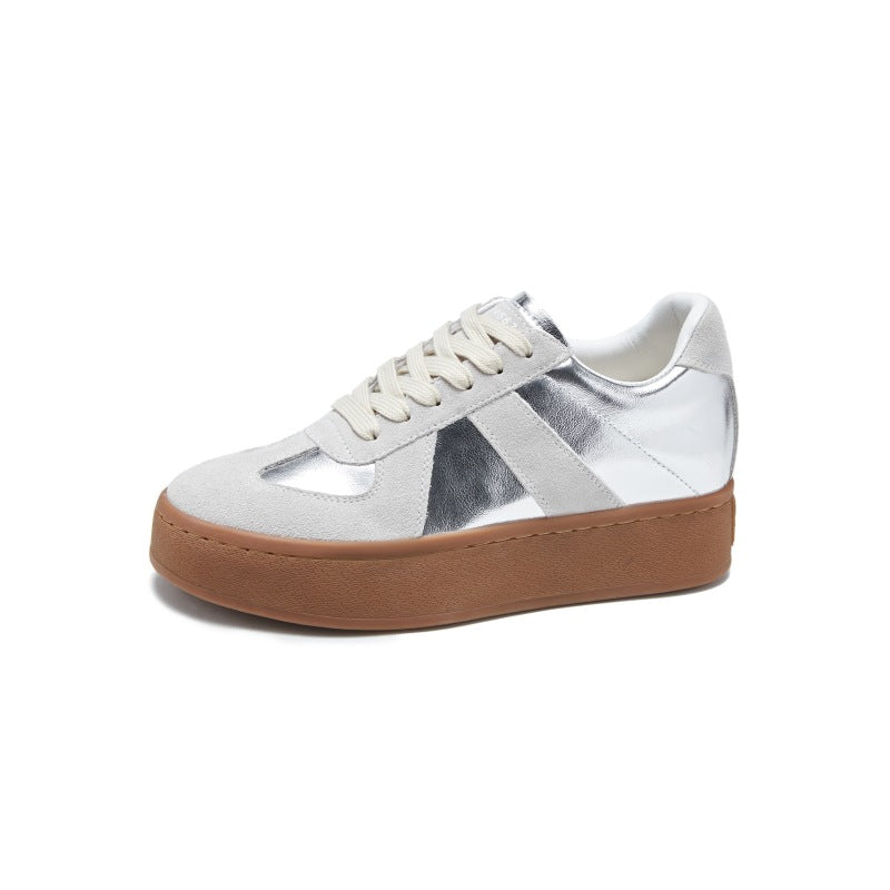 Women's Increasing Insole German Training Autumn Sports Vintage Sneakers