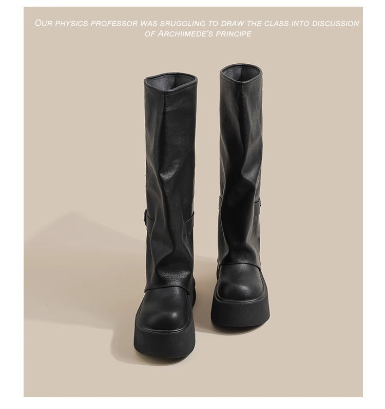 Women's The Knee Small Sweet Cool Style Boots