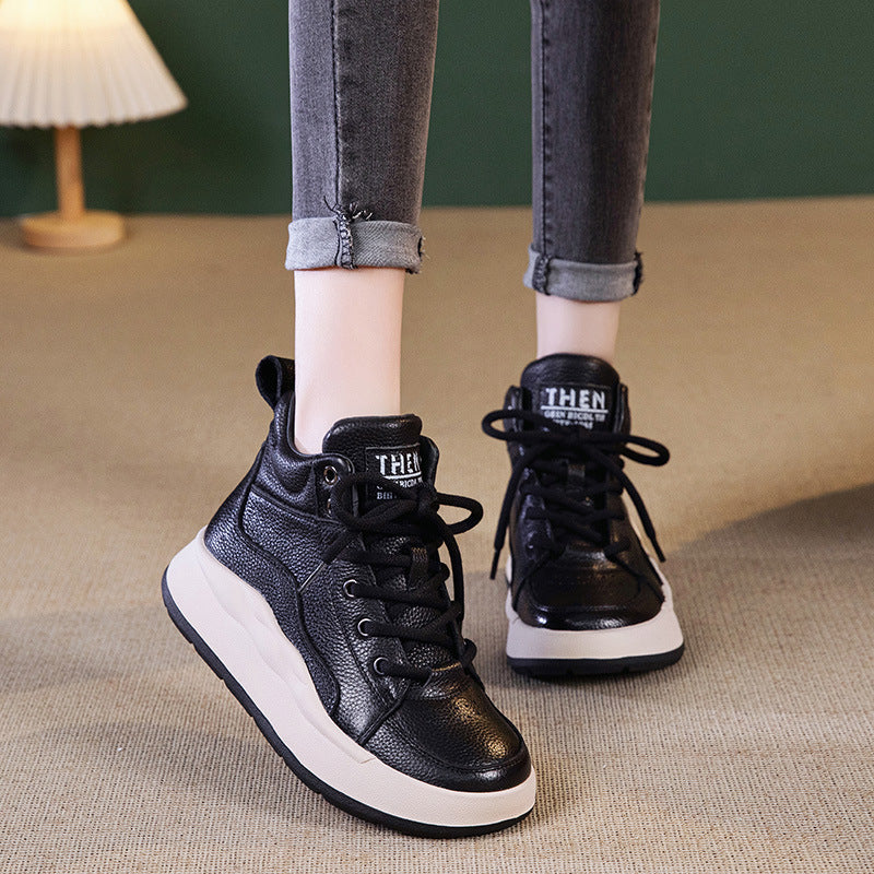 Women's Platform Spring Comfortable Soft Bottom Surface Casual Shoes