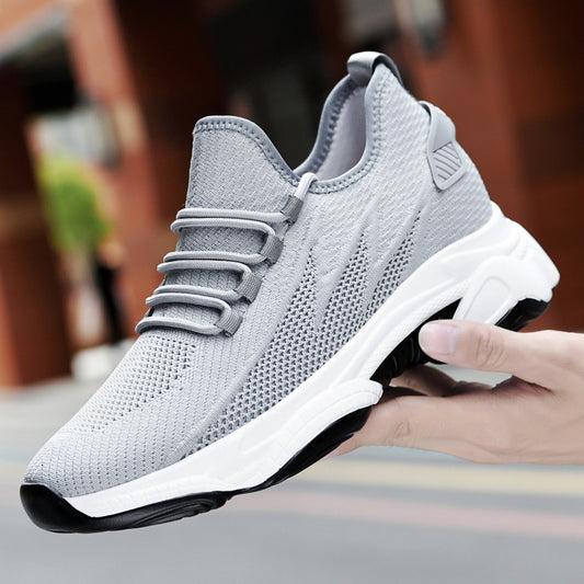 Men's Mesh Daddy Invisible Height Increasing Insole Sneakers