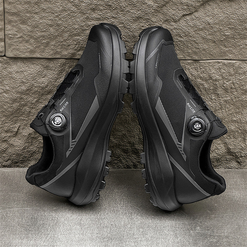 Men's Spring Platform Mesh Surface Walking Breathable Sneakers