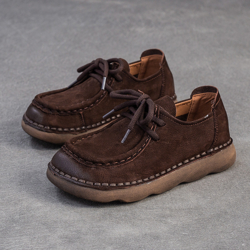 Women's Comfortable Versatile Single-layer Commuter Retro Style Men's Shoes