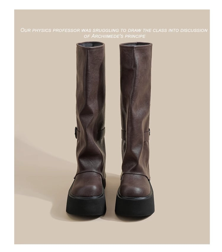 Women's The Knee Small Sweet Cool Style Boots