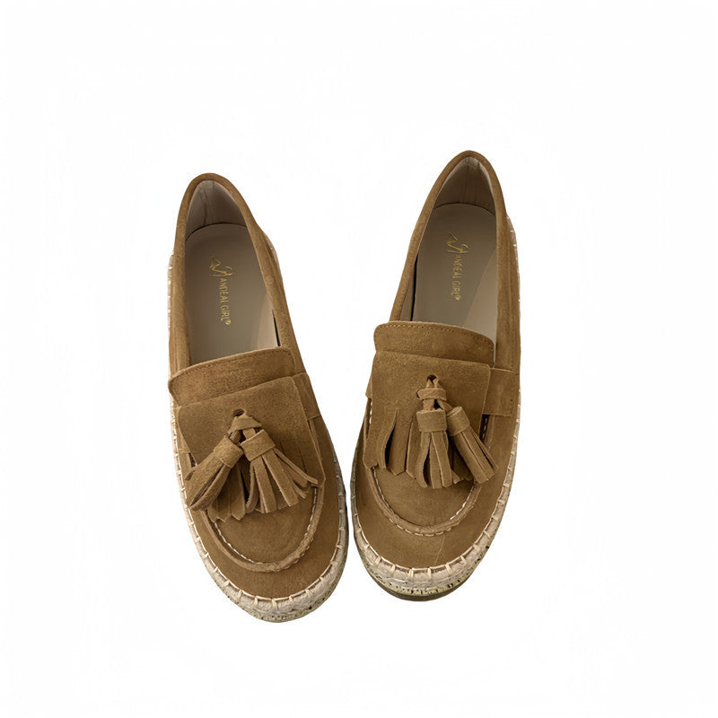 Women's Autumn Orders Without Tax Thick Soft Bottom Frosted Fisherman Women's Shoes