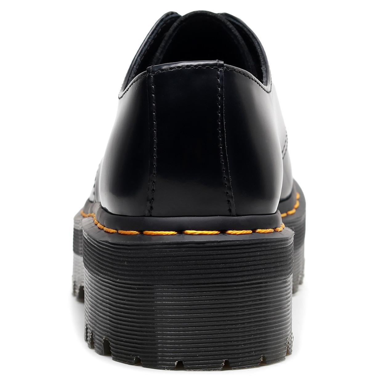 Women's Thick-soled Low-cut Genuine British Round Head Casual Shoes