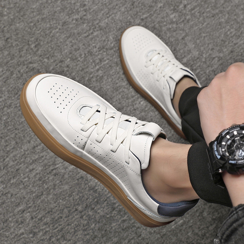 Men's Board Summer Breathable Feet Genuine Pumps Sneakers