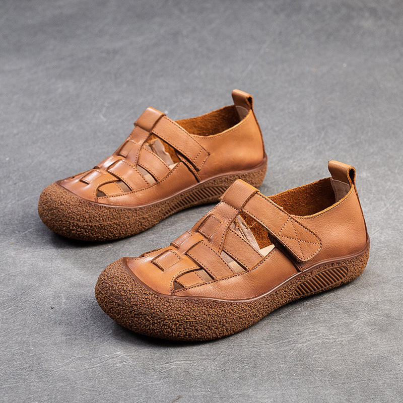 Retro Hollow Breathable Simple Comfort Fashionable Sandals