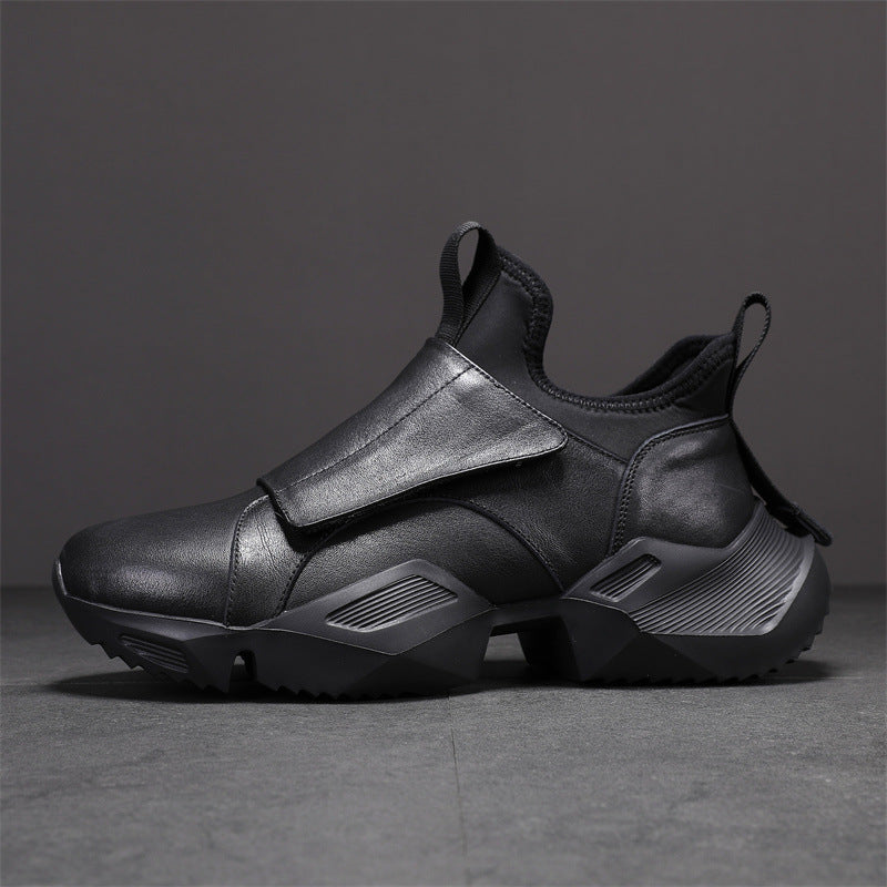 Men's Fashion Thick Bottom Short Korean Style Sneakers