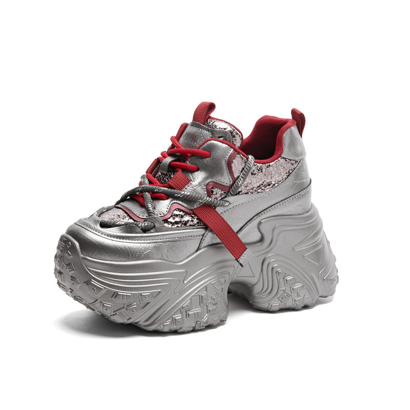 Small Thick Bottom Height Increasing Insole Casual Shoes
