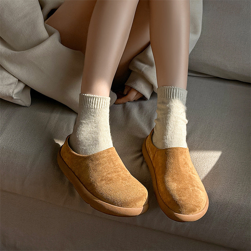 Women's & Men's Spring Small Potatoes Slip-on Muller Snow Boots