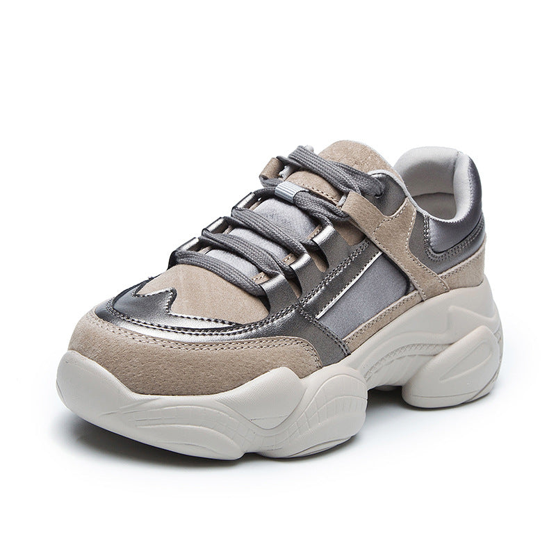 Women's Lightweight Authentic Clunky Summer Korean Style Fashion Women's Sports Shoes