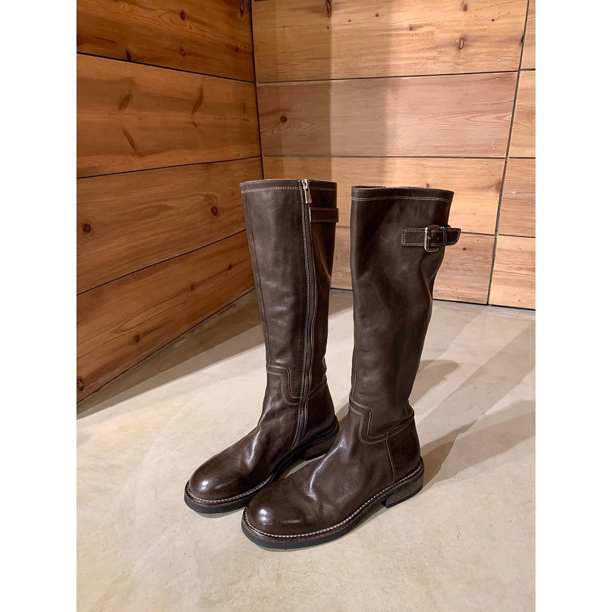 London After Washed Inside Outside Full Boots