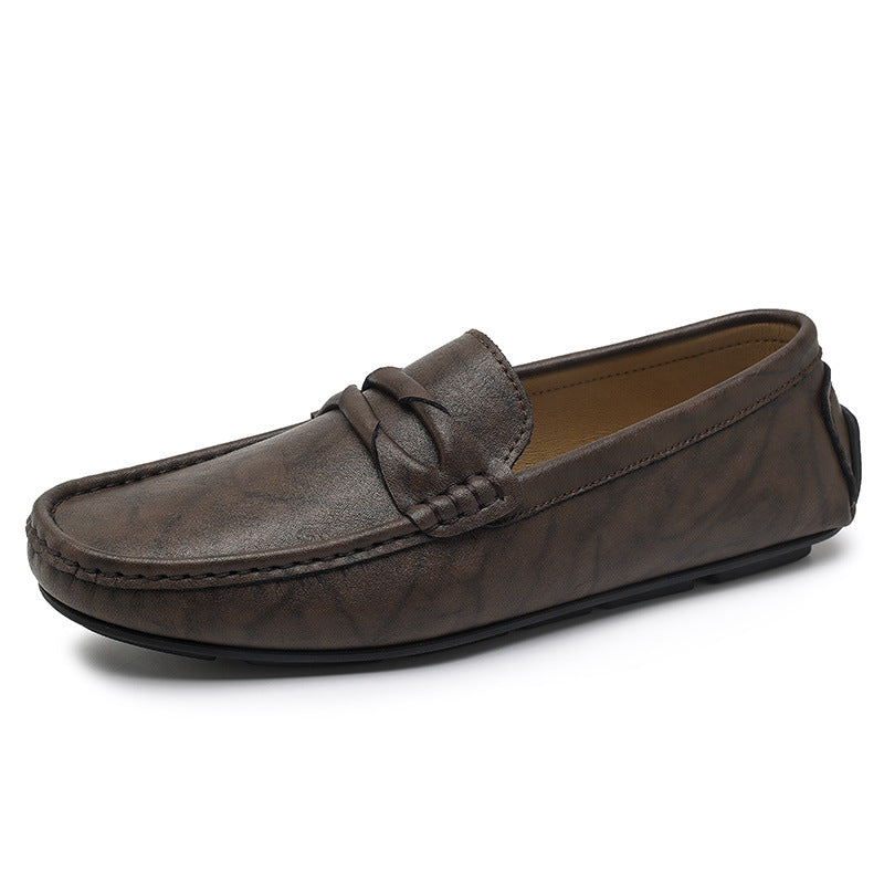 Men's Lazy Doug British Style Breathable One Loafers/doug Shoes