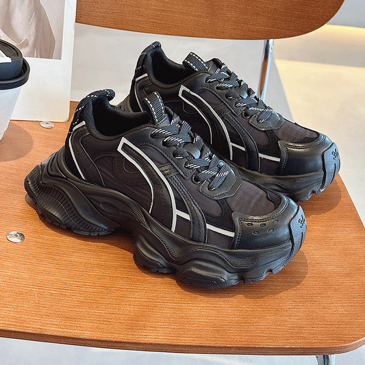 Women's & Men's Paris Dad Summer Thick Bottom Increased Sneakers