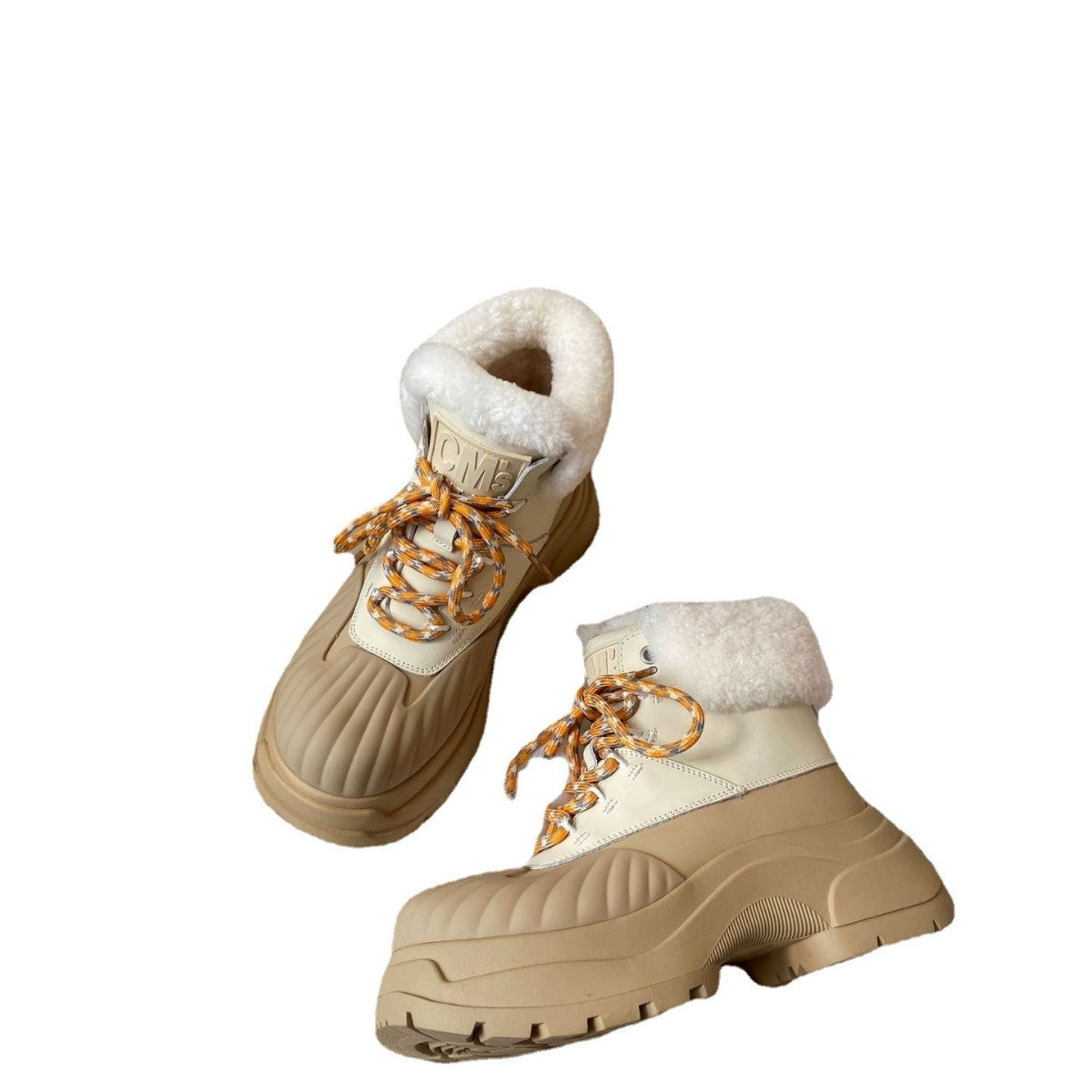 Women's Home Short Warm Fur Integrated For Snow Boots