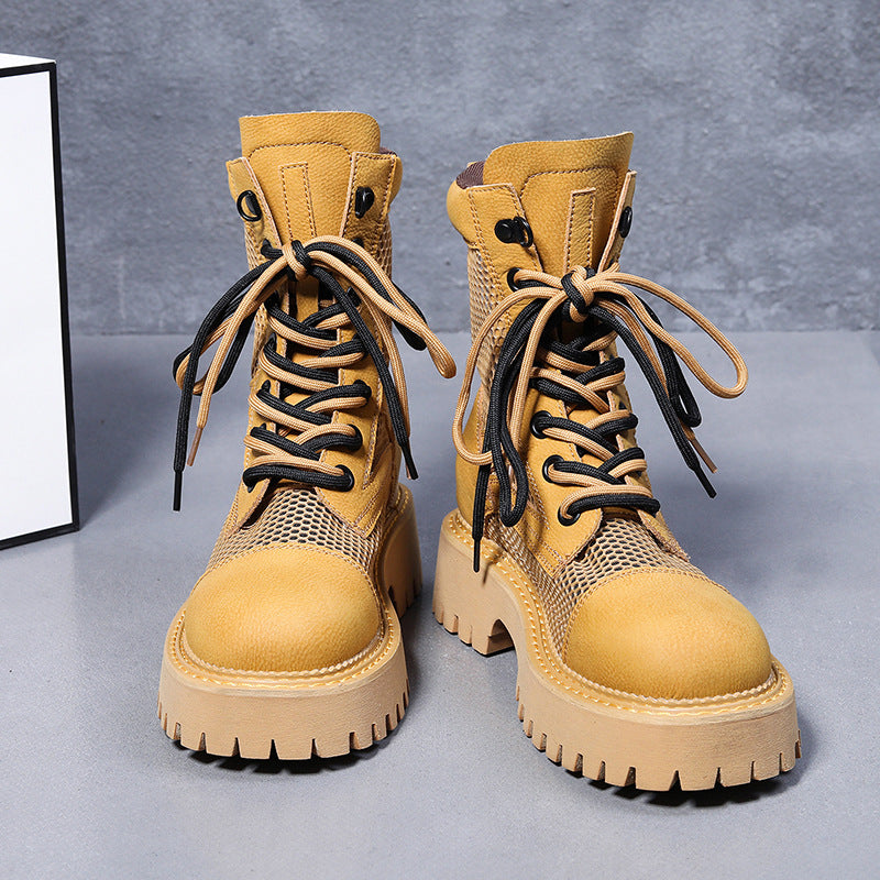 Women's Martin Summer Thin Short Breathable Mesh Boots