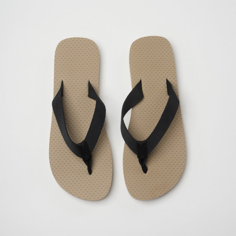 Niche Minimalist Soft Polymer Hotel Travel Slippers